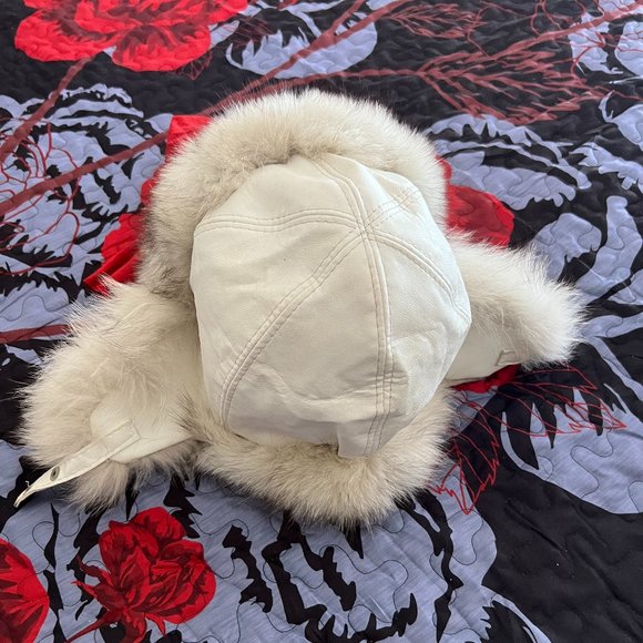 White -grey real Scribe Aviator  Woman  Hat - Picture 12 of 16